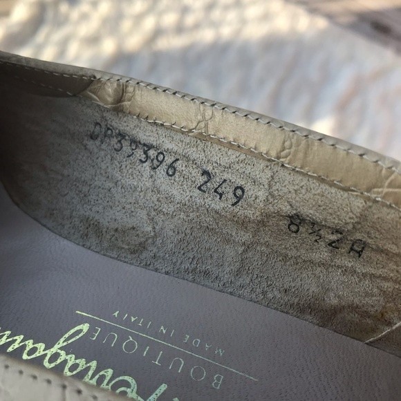 VTG Salvatore Ferragamo Boutique Platform Flats - Picture 5 of 8